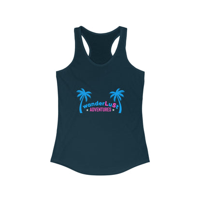 wanderLuSt ADVENTURES Women's Ideal Racerback Tank for fitness gym & every day wear