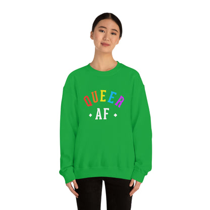 Queer AF Unisex Sweatshirt