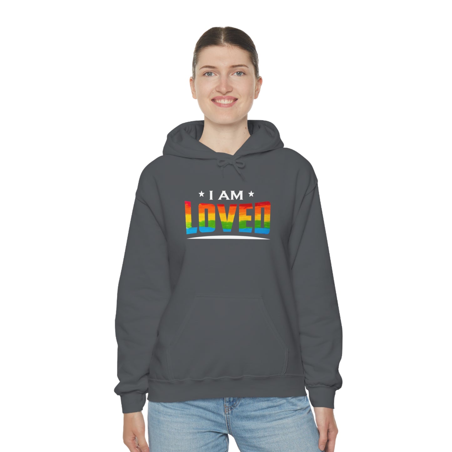 I Am Loved Unisex Heavy Blend™ Hooded Sweatshirt