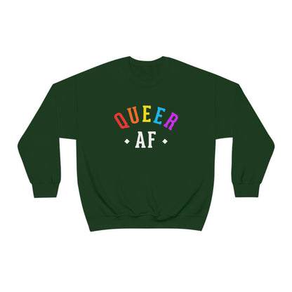 Queer AF Unisex Sweatshirt