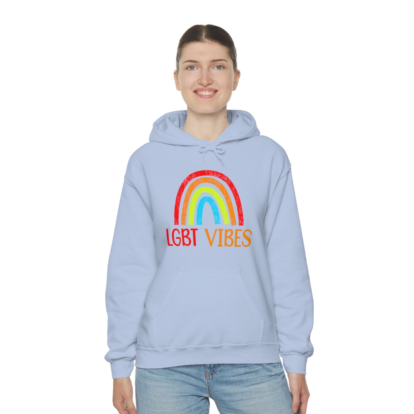 LGBT Vibes Unisex Heavy Blend™ Hooded Sweatshirt